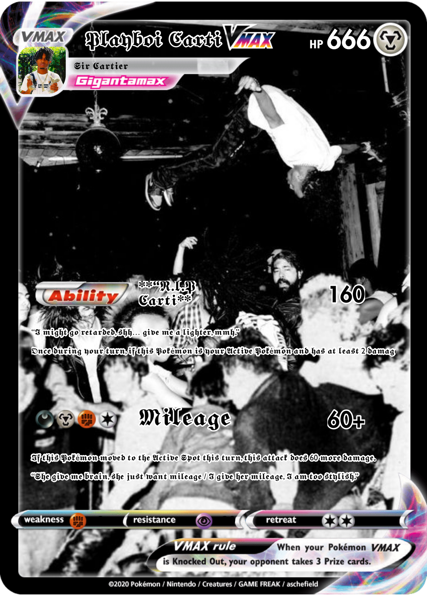 RareRapCard Poster (18x24) – $20 CAD