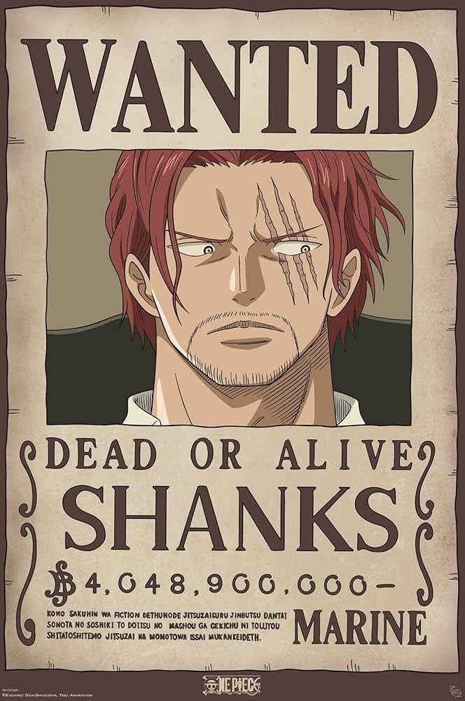 One Piece Wanted Poster Cards (Double-Sided | 2.5x3.5”)